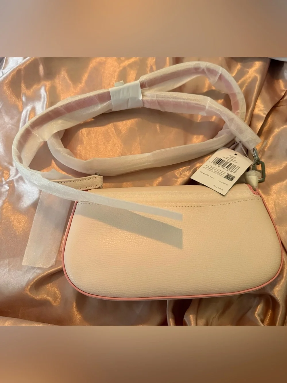 Kate Spade Quinn Mini Light Pink Crossbody Bag